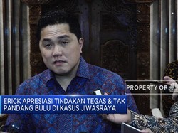 Bentjok Ditangkap Kejagung, Ini Respon Erick Thohir