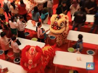 Saat Mall di Jakarta Berubah Jadi Merah
