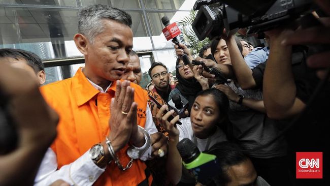 Komisioner KPU Wahyu Setiawan Hadiri Sidang Etik di Rutan KPK