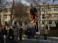 Demo Iran Rusuh, Kali Ini Inggris Jadi Sasaran