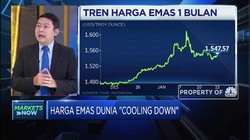 Telisik Turunnya Harga Emas di Saat Meredanya Konflik Global