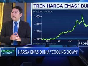 Telisik Turunnya Harga Emas di Saat Meredanya Konflik Global