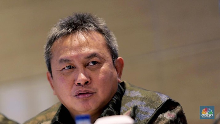 Kepala Eksekutif Pengawas Pasar Modal, Anggota Dewan Komisioner OJK, Hoesen M.M (CNBC Indonesia/Tri Susilo) Kepala Eksekutif Pengawas Pasar Modal, Anggota Dewan Komisioner OJK, Hoesen M.M (CNBC Indonesia/Tri Susilo)