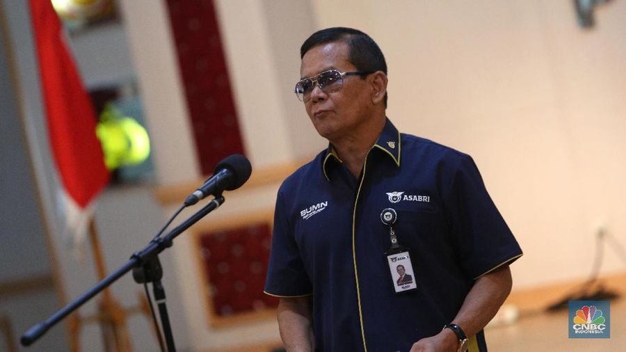 Sony Wijaya Dirut Asabri,  Herman hidayat direktur SDM dan umum (CNBC Indonesia/Andrean Kristianto)