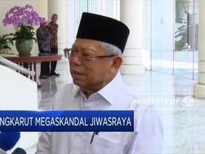 Ma'ruf Amin Bicara Soal Dana Skandal Jiwasraya