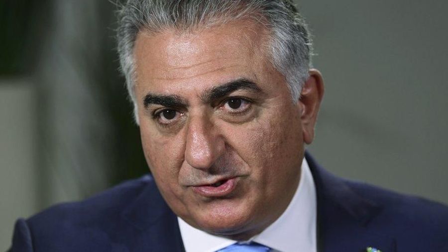 foto/ Pangeran Iran Reza pahlevi/ APNews.com