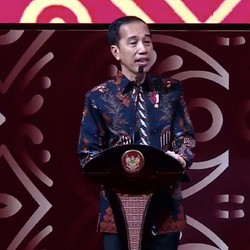 Di Depan Anies & Bankir, Jokowi Pamer Desain Ibu Kota Baru