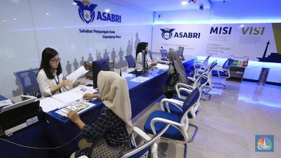 Kantor Pelayanan ASABRI (CNBC Indonesia/Andrean Kristianto)