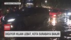 VIDEO: Diguyur Hujan Lebat, Kota Surabaya Banjir