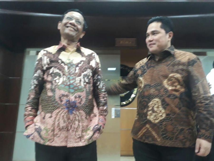 Mahfud & Erick Tegaskan Dana Asabri Aman