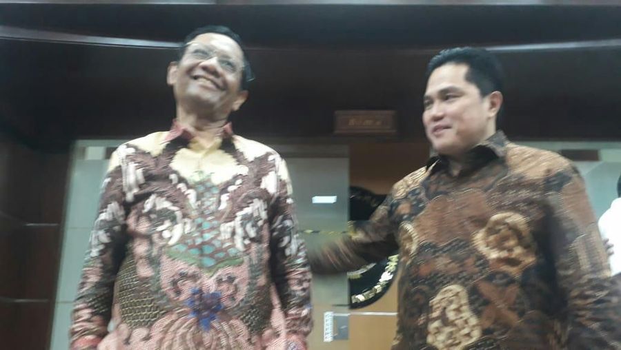Nilai Saham Turun, Erick & Mahfud Tegaskan Dana Asabri Aman!