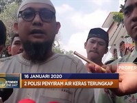 2 Polisi Penyiram Air Keras Terungkap hingga Surabaya Banjir