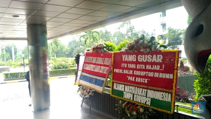 Semua menyampaikan dukungan kepada Menteri BUMN Erick Thohir untuk membereskan skandal Jiwasraya.