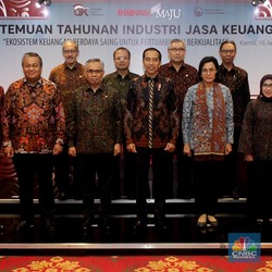 Kemeriahan Pertemuan Tahunan Industri Jasa Keuangan 2020