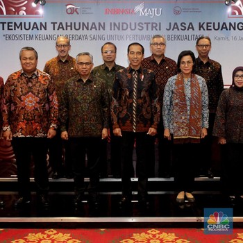 Kemeriahan Pertemuan Tahunan Industri Jasa Keuangan 2020