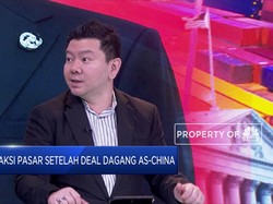 Analis: Deal Dagang AS-China Fase I Disikapi Biasa oleh Pasar