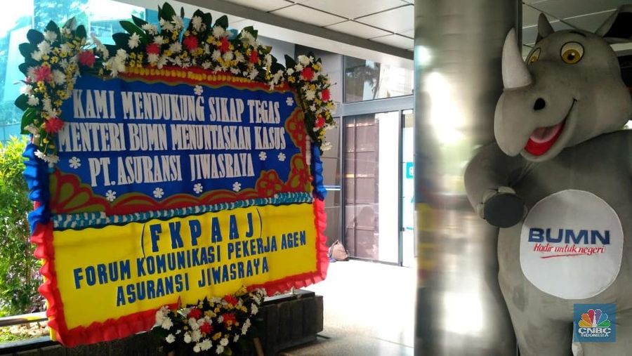 Semua menyampaikan dukungan kepada Menteri BUMN Erick Thohir untuk membereskan skandal Jiwasraya.
