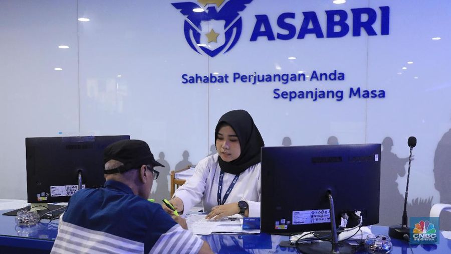 Kantor Pelayanan ASABRI (CNBC Indonesia/Andrean Kristianto)
