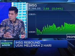 2 hari Terbenam, IHSG Akhirnya Rebound
