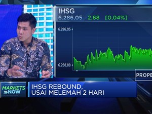 2 hari Terbenam, IHSG Akhirnya Rebound