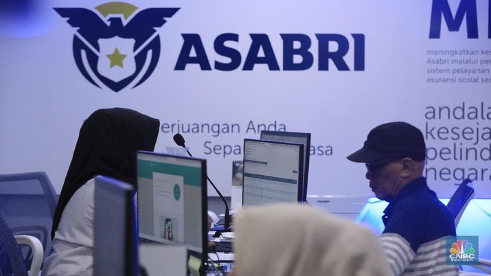 Kantor Pelayanan ASABRI (CNBC Indonesia/Andrean Kristianto)