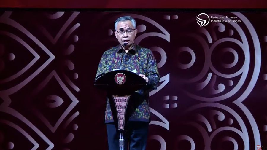 Ketua Dewan Komisioner Otoritas Jasa Keuangan (OJK) Wimboh Santoso mengungkapkan kondisi perbankan di Indonesia per Desember 2019.