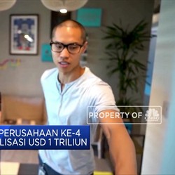 Ciee. Alphabet Masuk 'Klub USD 1 Triliun'
