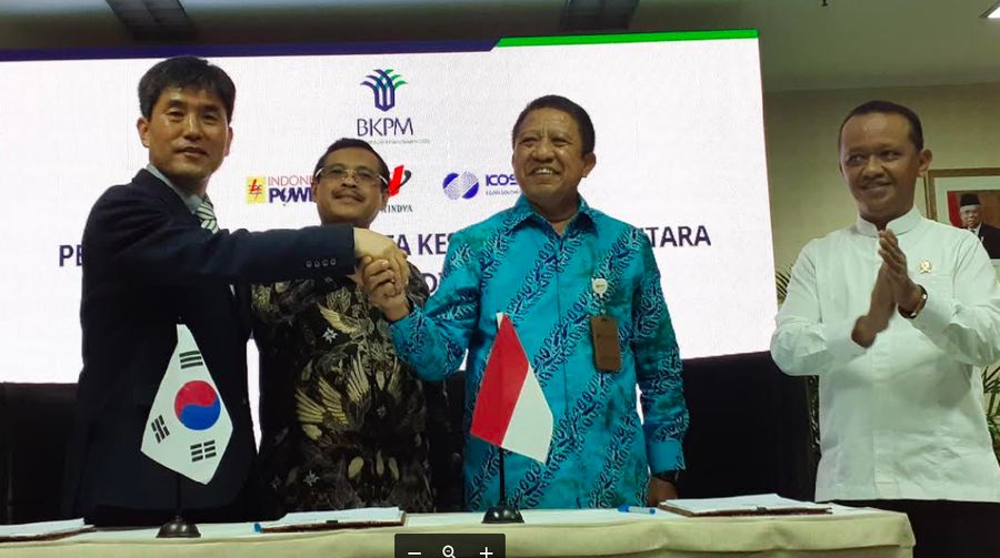 BKPM gandeng Korea untuk bangun proyek PLTA senilai Rp 10 triliun. 