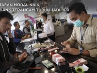 Batasan Modal Naik, 22 Bank Terancam Turun Kelas Jadi BPR