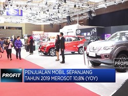 Penjualan Mobil Sepanjang 2019 Merosot