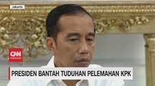 VIDEO: Presiden Jokowi Bantah Tuduhan Pelemahan KPK