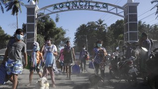 Warga 3 Provinsi Mengungsi Akibat Erupsi Gunung Taal