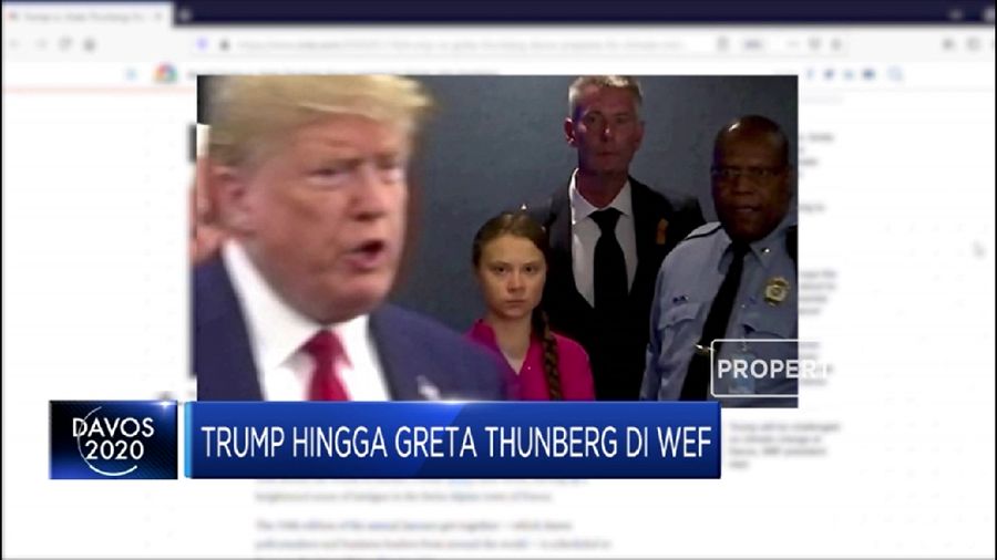 Dalam pidatonya Presiden AS Donald Trump kerap menggembar-gemborkan keberhasilan ekonomi AS. Ia hanya sedikit membahas isu perubahan iklim.