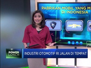 Industri Otomotif RI Jalan di Tempat