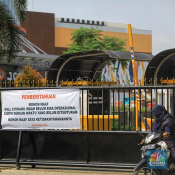Hampir 3 Minggu Pasca Banjir, Mall Cipinang Indah Masih Tutup