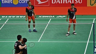 Fajar/Rian Akui Kalah Berani dari Ahsan/Hendra