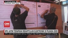 VIDEO: KPU Jatim Terapkan Sistem E-Rekap di Pilkada 2020
