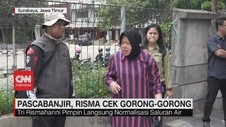VIDEO: Pasca Banjir, Risma Cek Gorong-gorong