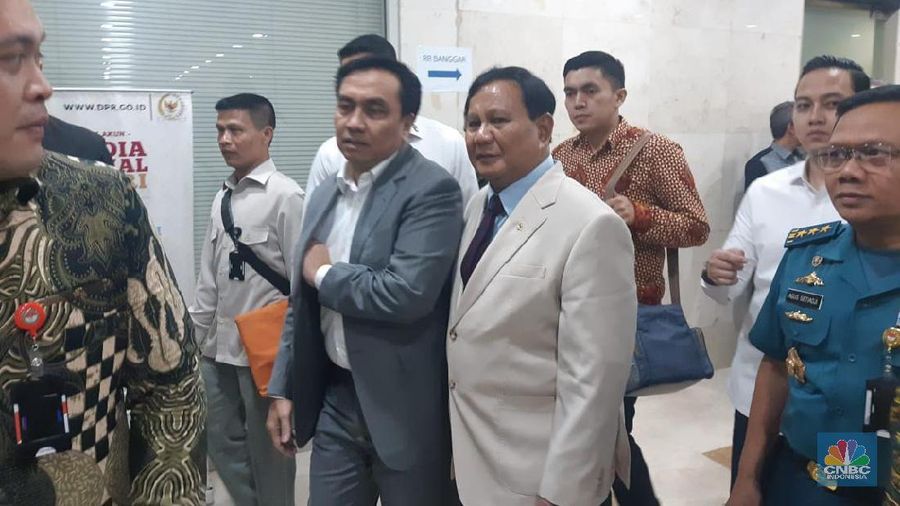 Demikian disampaikan Prabowo usai menghadiri rapat kerja dengan Komisi I DPR RI di ruang rapat Komisi I DPR RI, Jakarta, Senin (20/1/2020)