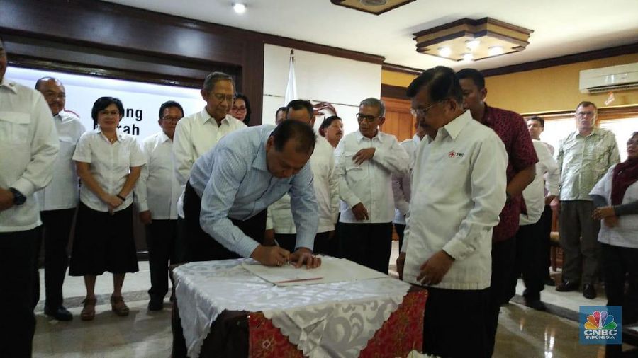 JK mengingatkan kepercayaan bisa dijaga apabila kita melakukan yang positif.