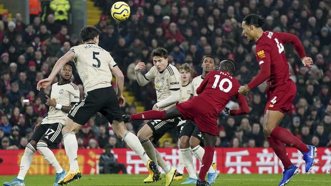 Hasil Liga Inggris: Liverpool Kalahkan MU 2-0 di Anfield