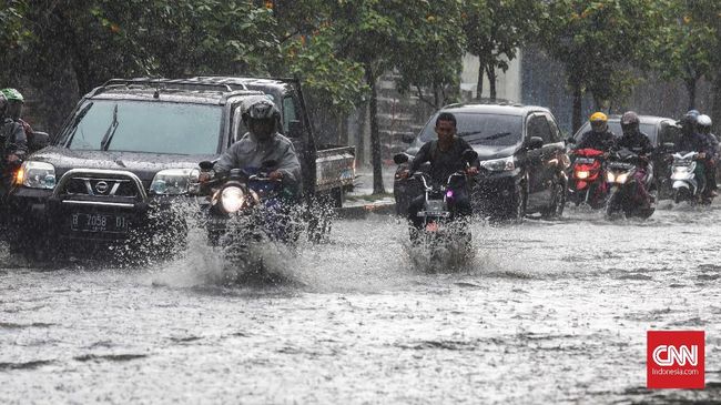 Hujan Deras, Sejumlah Wilayah Jakarta Tergenang