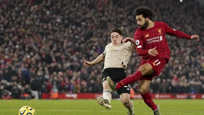 Salah Lepas Kutukan Usai Bobol Gawang MU