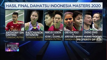 Indonesia Juara Umum Daihatsu Indonesia Masters 2020