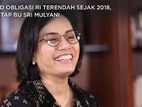 Yield Obligasi RI Terendah Sejak 2018, Mantap Bu Sri Mulyani