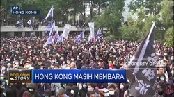 Jelang Imlek, Hong Kong Masih Aja Demo