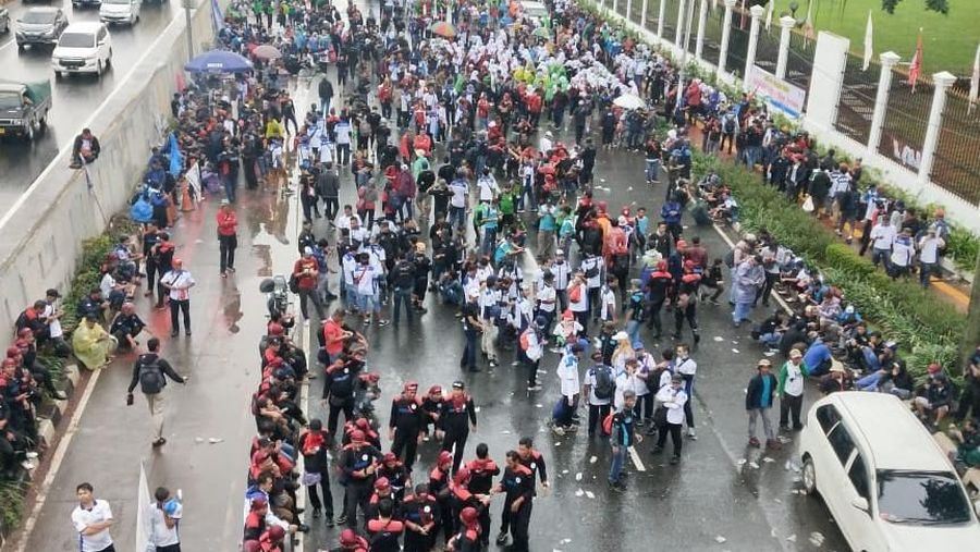 Buruh sempat akan membawa 30 ribu orang
