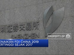 FDI China 2019 Tumbuh 5,8% (Yoy)