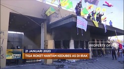 3 Roket Hantam Kedubes AS di Irak hingga Kapal Tenggelam