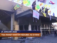 3 Roket Hantam Kedubes AS di Irak hingga Kapal Tenggelam